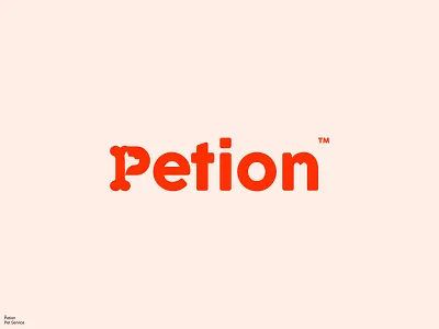 Petion / Logo Design animal brand brand identity branding dog logo graphic design logo logo design logo designer logofolio logos logotype pet care pets