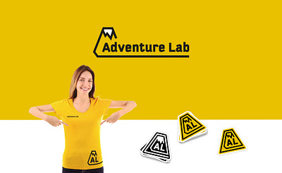 Adventure Lab logo concept adventure brand design brand identity branding design logo logo design logodesign logotype t shirt