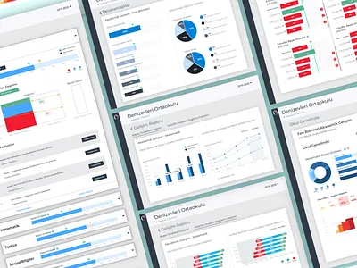 OPD Web Application Design education infographic infographic design performance tracking school ui ux ui ux design web application web application design
