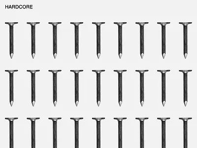 Hardcore hardcore hobnail mamozinger music pattern playlist poster poster design