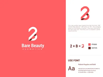 Bare Beauty 2 adobe brand brand and identity branding corporate corporate branding corporate design design dribbble best shot icon identity illustration logo logotype manimalist minimal symbole vector