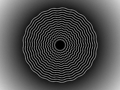 36 Days of Type - O 36 days of type 36daysoftype after effects animation circular loop polar coordinates