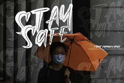 LOCKDOWN - Original brush font brush brush lettering coronavirus covid19 design font font awesome font bundle font design fonts fonts collection lockdown typeface