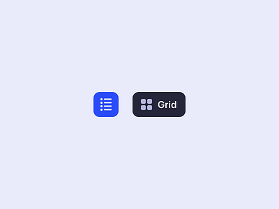 Grid / List view toggle animation button codepen css grid interface list micro interaction motion switch toggle ui ux