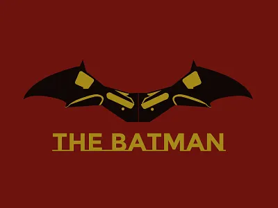 The batman 2021 art batman design illustration vector