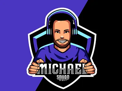 Mascot, E-sport Logo for Streamer e sport mascot logo streamer