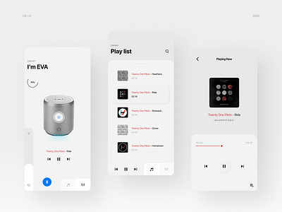 Loudspeaker app product design ui ux