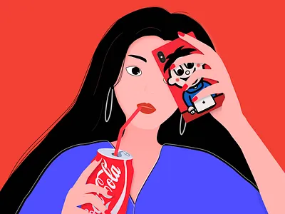 cococola illustration