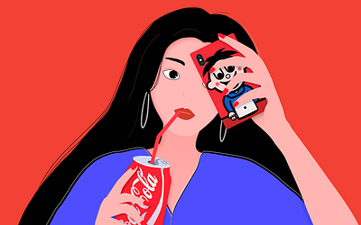 cococola illustration