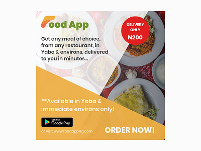 FoodApp Flyer