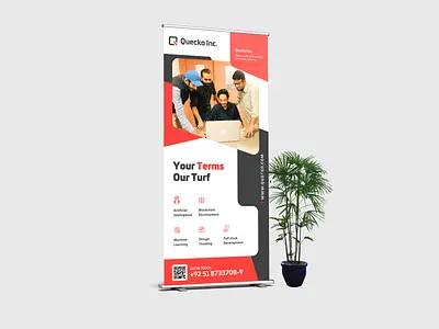 Roll Up Banner design dribbble roll up banner