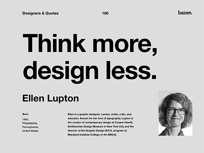 Quote - Ellen Lupton design inspiration design product box design quote design quotes design strategy design thinking design tip design tips designagency inspiration design inspirational quote inspirational quotes motivational motivational quotes quote design ui ux ui design uidesign uidesigner uiux