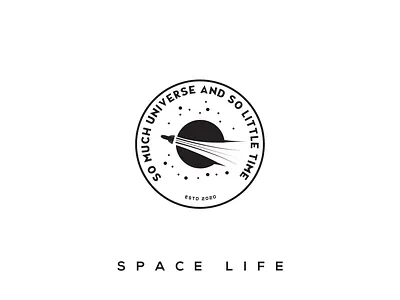 Space Life (Emblem Ver) adobe adobe illustrator adobe photoshop art branding design design art designer designs identity illustration illustration art illustrator logo logo design logodesign logos