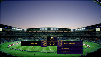 Broadcast_Graphics_Supercup design minimal ui userinterface