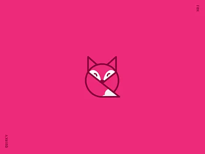 Quirky animal brand identity branding design flat fox graphic icon illustration illustrator logo logomark modern vector