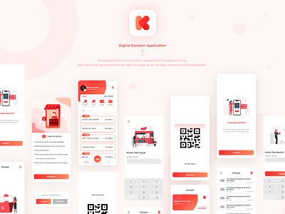 Payment App | Canteen Digital app clean design design app illustrations inspiration interface logo mobile app mobile ui payment payment app simple design simple logo ui ui ux ui design uidesign uiux ux