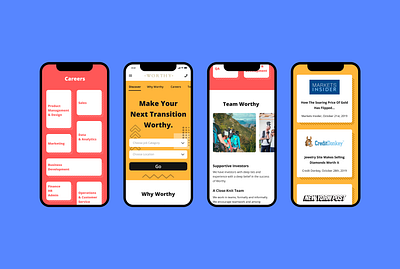 Career Page - Mobile app app design cta design design app designer designs filter mobile mobile design mobile ui product design search ui ui design uiux user interface ux web