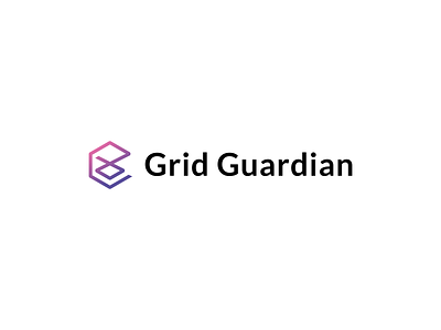 Grid Guardian logo design design graphic logo typography vector