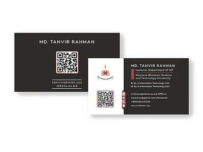 Business Card artwork branding design flat illustration minimal typography vector