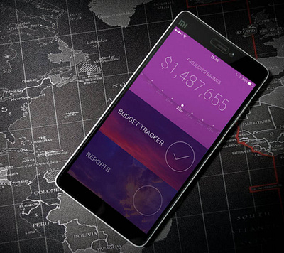mobile 004 clean dashboard mobile smartphone ux