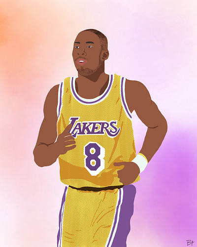 Kobe baskbetball design kobe kobe bryant lakers