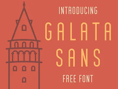 FREE "Galata Sans" Font alphabet branding capital letters character design font fontself free galata headline letter logo modern multilingual sans serif tall thin typeface typography