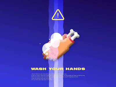 Wash Your Hands after effects animation coronavirus covid19 hands illustration motion motion design soap wash washing
