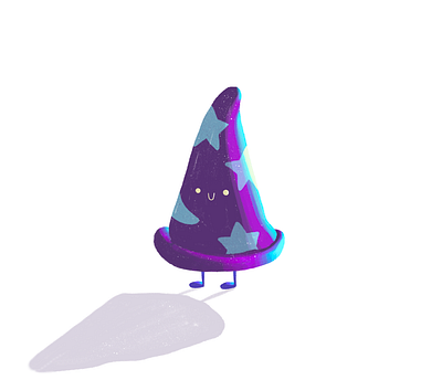 Concept for magic character design children cute hat illustration kids magic magical procreate