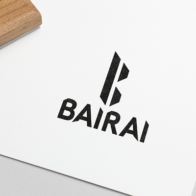 Logo Bairai creative creativity design designer graphic design logo logo design logoidea logoinspiration logos minimal modern stamp typography