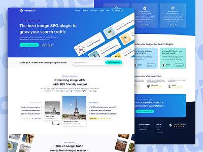 ImageSEO Website app application branding home homepage image images seo seo services ui website