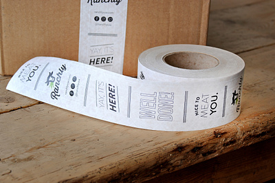 Ranchly packing tape branding logo packaging packing tape typography