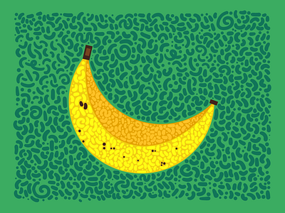 03. Banana banana illustration 2d vector geometry