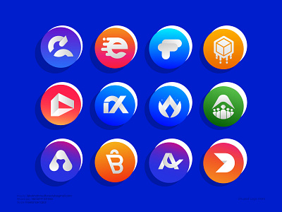 Logo Collection 2022 | V1 app logo brand identity branding business logo company logo design logo logo branding logo collection logo collection 2022 logo design logo designer logodesign logos modern logo monogram software logo startup logo vector