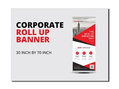 corporate roll up banner advertising agency banner banner display banner stand creative design graphic design roller rollup
