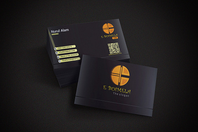 Business card 2 branding business card design elegant logo vector
