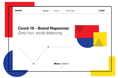 BRAND - Desktop bauhaus branding design logo minimal type ui web
