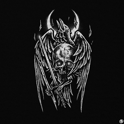 SOLD apparel design artwork band merch clothing design dark art dark artist dark illustration horror art horror artwork horror design illustration macabre merch design skull skull art t shirt design