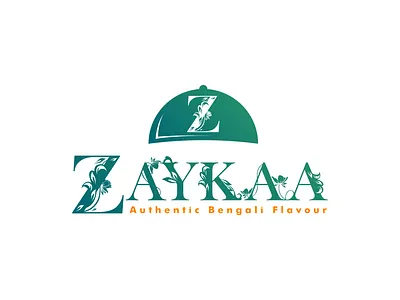 Zaykaa place of Traditional Bengali Taste artwork branding design flat illustration logo minimal restaurant typography vector