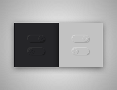 On/Off Switch / Daily UI 15 app clean daily 100 challenge daily ui dailyui design design challenge designer graphicdesign minimal neumorphic neumorphism switch ui design uxui uxuidesign