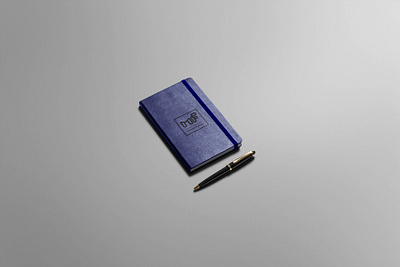 MF Psicólogos y asociados Notebook aplication agency blue brand brand identity branding creative design logo logotype minimalist notebook print sharpie