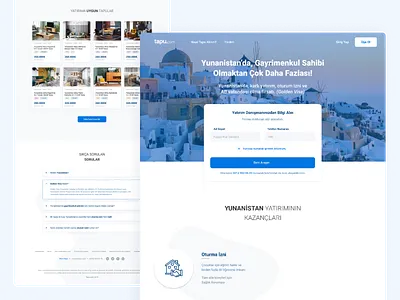 Real Estate - Tapu.com clean ui design realestate redesign redesign concept ui ux web
