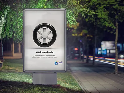 ANWB poster anwb branding speculative design