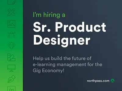 I'm hiring! hiring lms product design product designer ux design