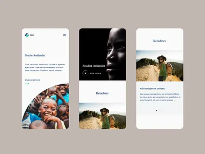 LDH Mobile app branding design interface logo responsive typography ui ux
