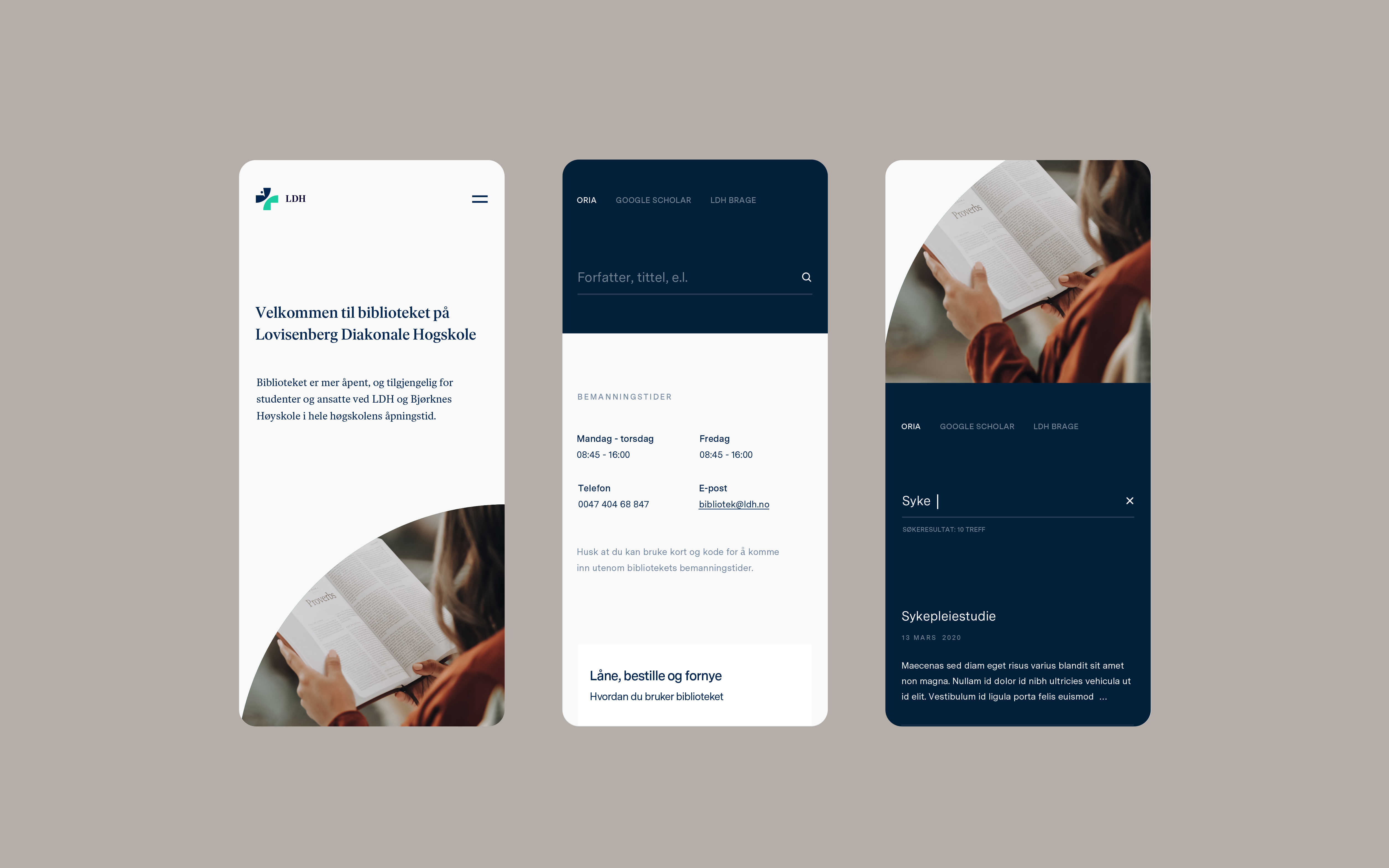 Example of LDH Mobile