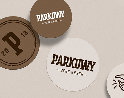 Parkowy Beef & Beer beef brand burger burger bar eating food gastronomy logo logotype restaurant