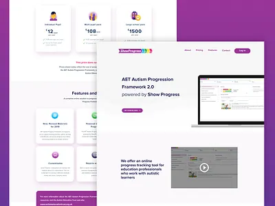Online Progress Tracking - Landing Page flat design flat illustration flatdesign landing landing design landing page landing page design landingpage monitoring progress tracking tracking app web design webdesign website