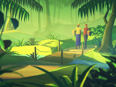 Harvest character illustration nature