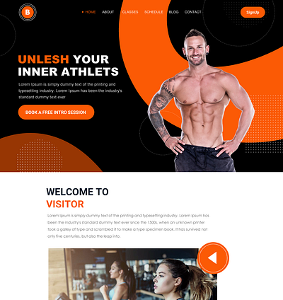 gym design web