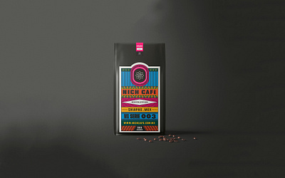 Nich Café branding coffe design packing packing design